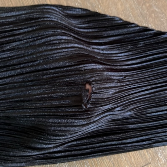 Tojhà Chante Tunic Pleated Black Mini Dress Long Sleeve - Picture 15 of 16